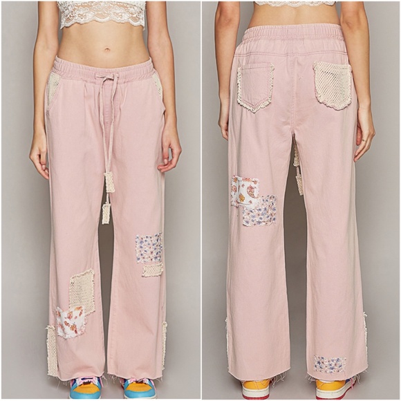 POL Women's Pink Straight Leg Jeans - Picture 3 of 3